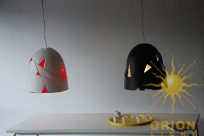 Светильники в форме маски, фабрика Martelli Luce